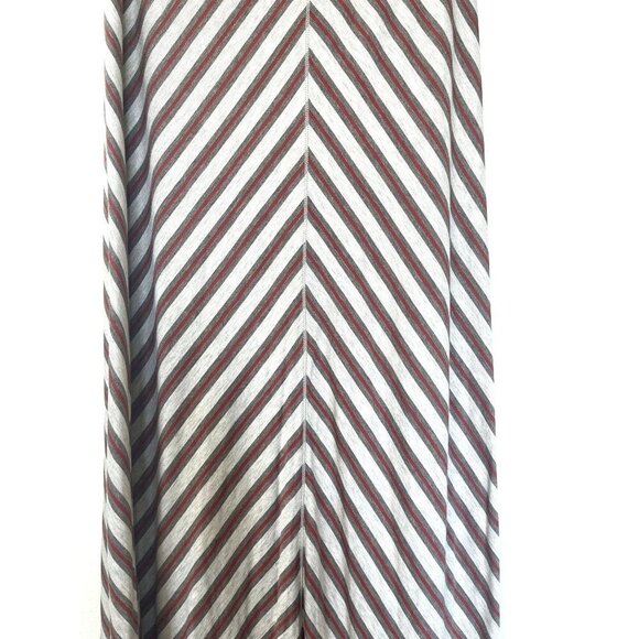 MLLP Comfortable Relaxed Striped Maxi Skirt L - Picture 3 of 8